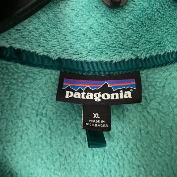 Patagonia Teal Pullover Jacket - Size XL - Picture 4 of 4